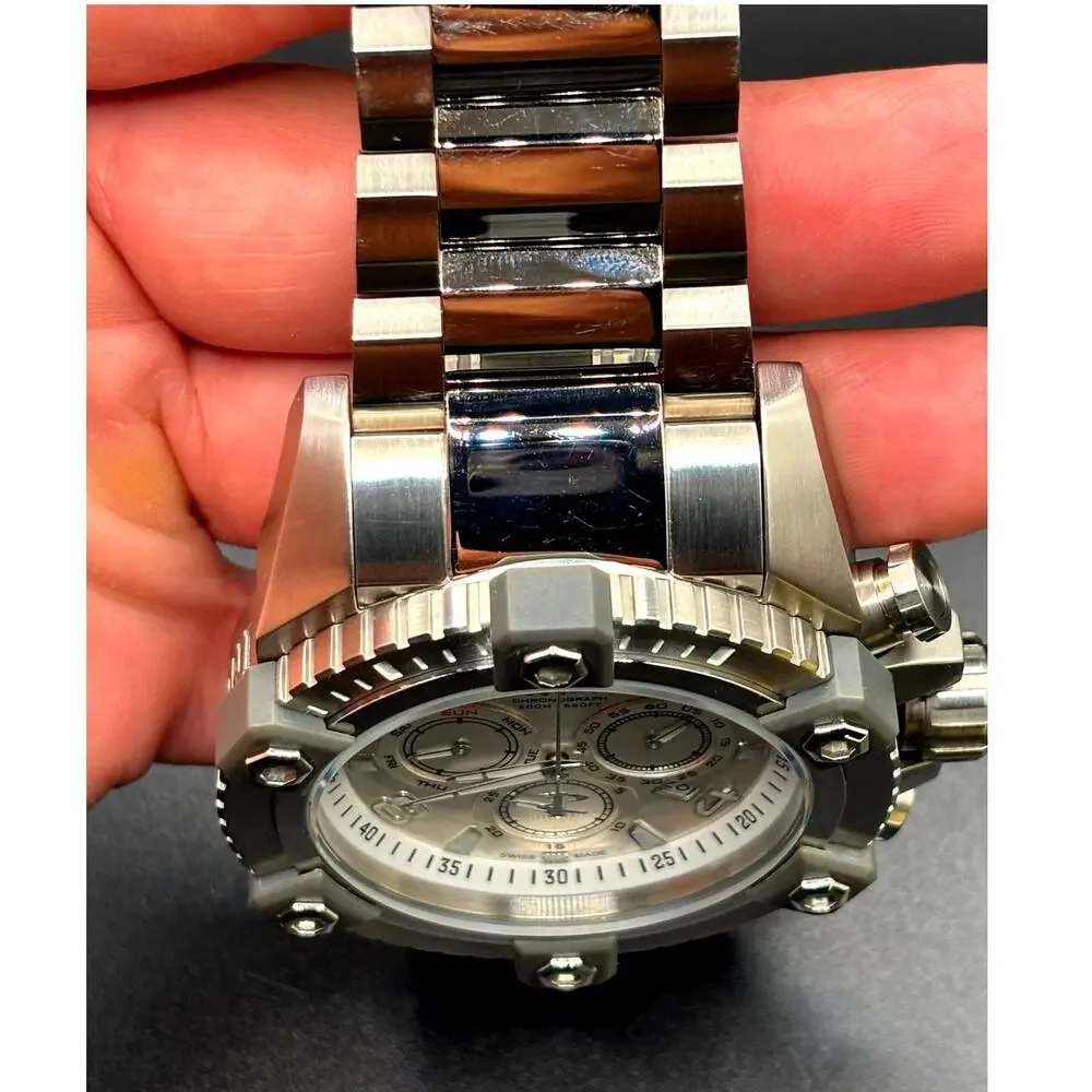 Invicta Reserve Octane 15824 Swiss Made Chronograph 56mm Watch Full Set